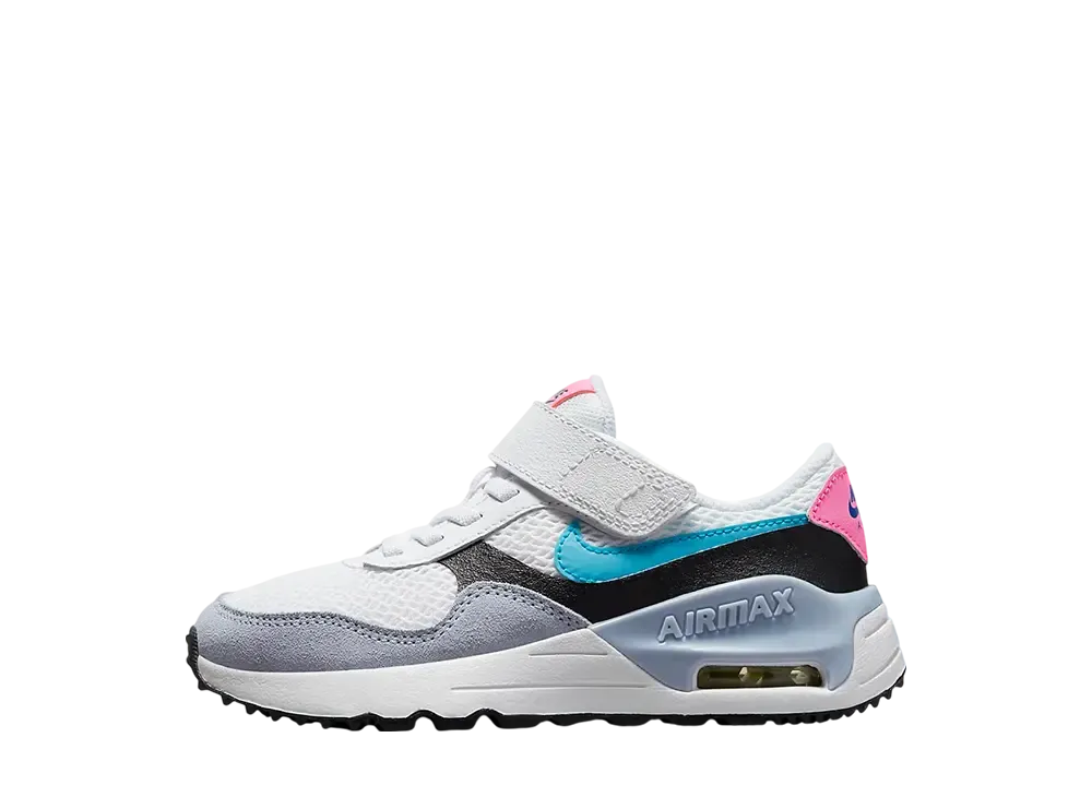 ナイキ PS エアマックス システム "ホワイト/ブラック/ブルーウィスパー/ブルーライトニング" (キッズ)
