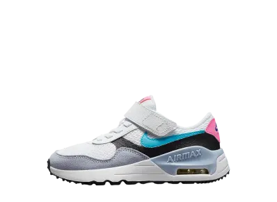 Nike PS Air Max SYSTM "White/Black/Blue Whisper/Blue Lightning"
