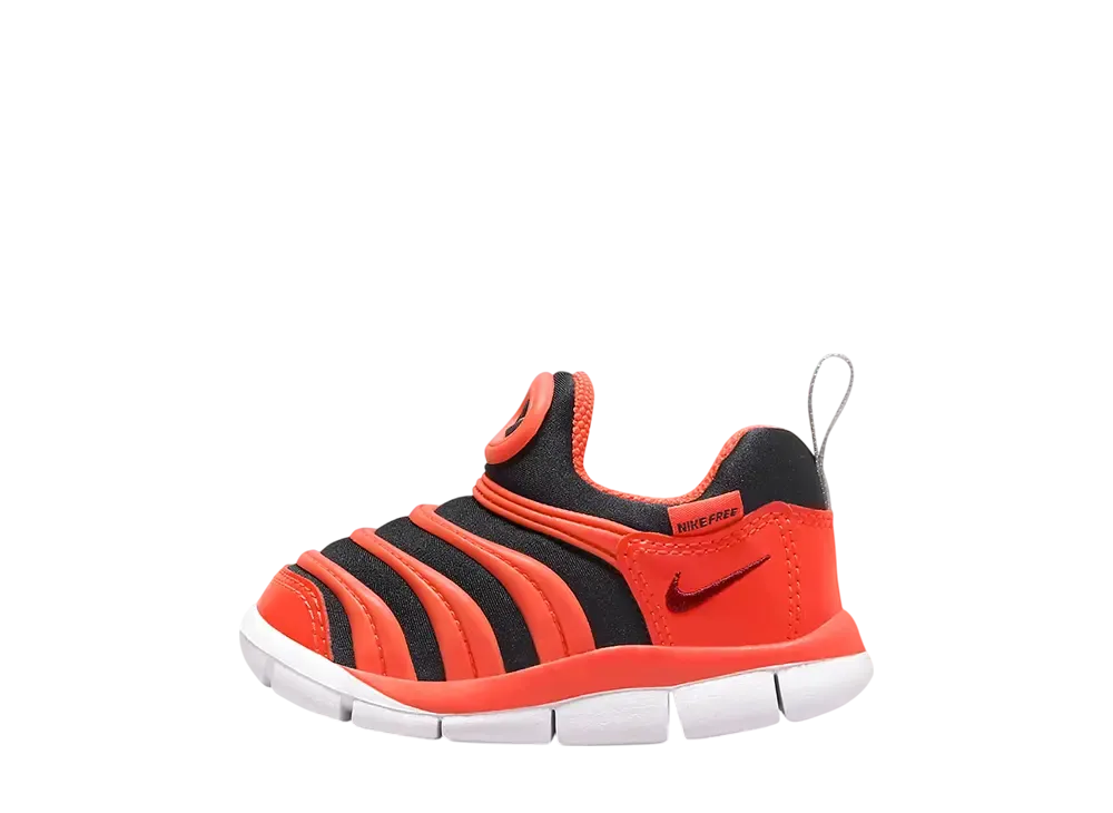 ナイキ TD ダイナモ フリー "ブライトクリムゾン/ダークオブシディアン/ホワイト/チームレッド" (キッズ)