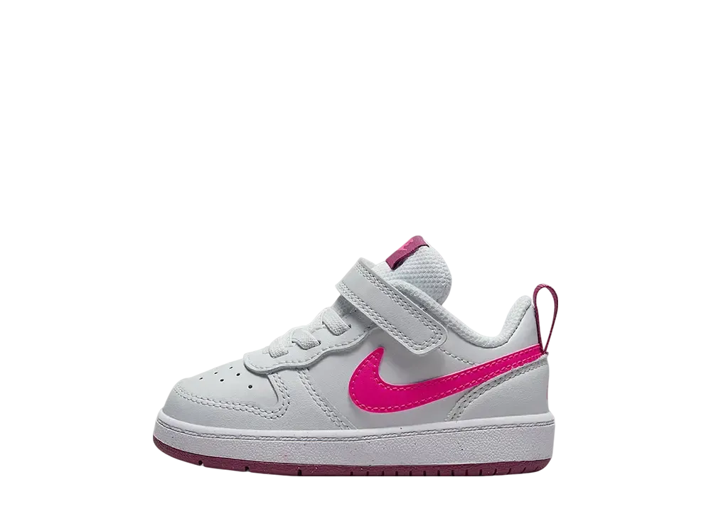 ナイキ TD コートボロー ロー2 "ピュアプラチナム/サングリア/ピンクプライム" (キッズ)