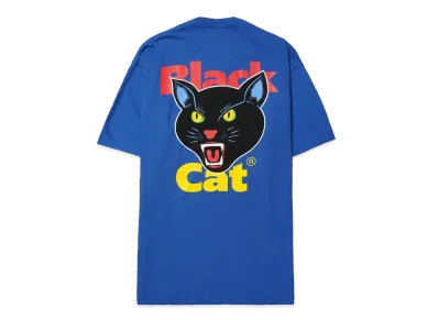 Supreme Black Cat Tee "Royal"
