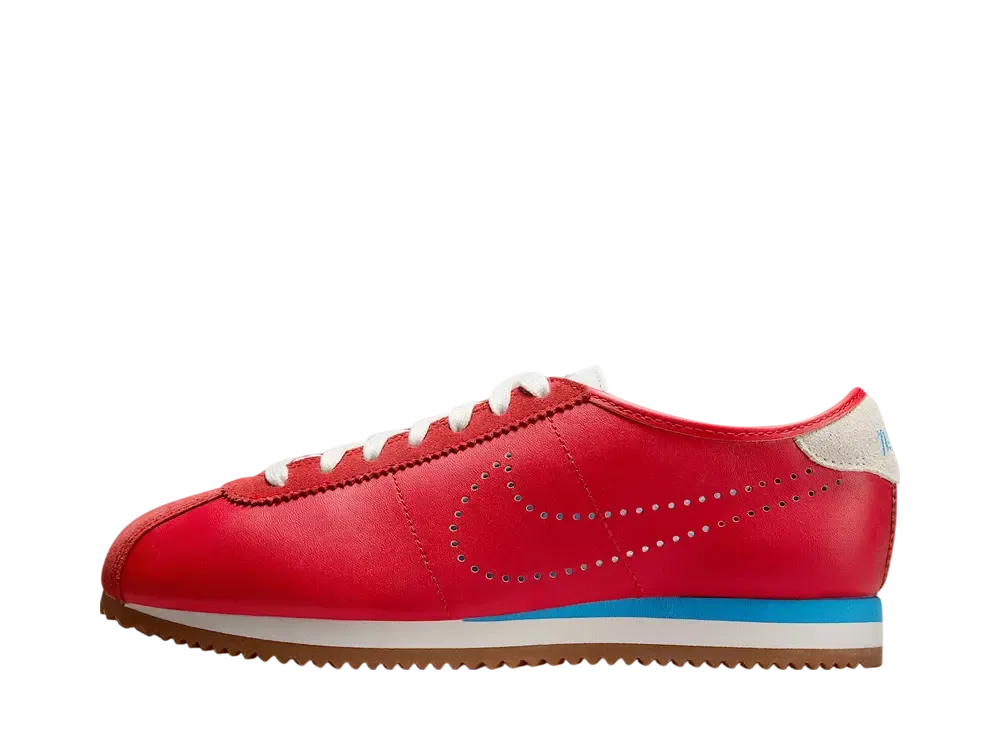 Nike Women's Cortez Leather "University Red/Summit White/Gum Medium Brown/University Blue"