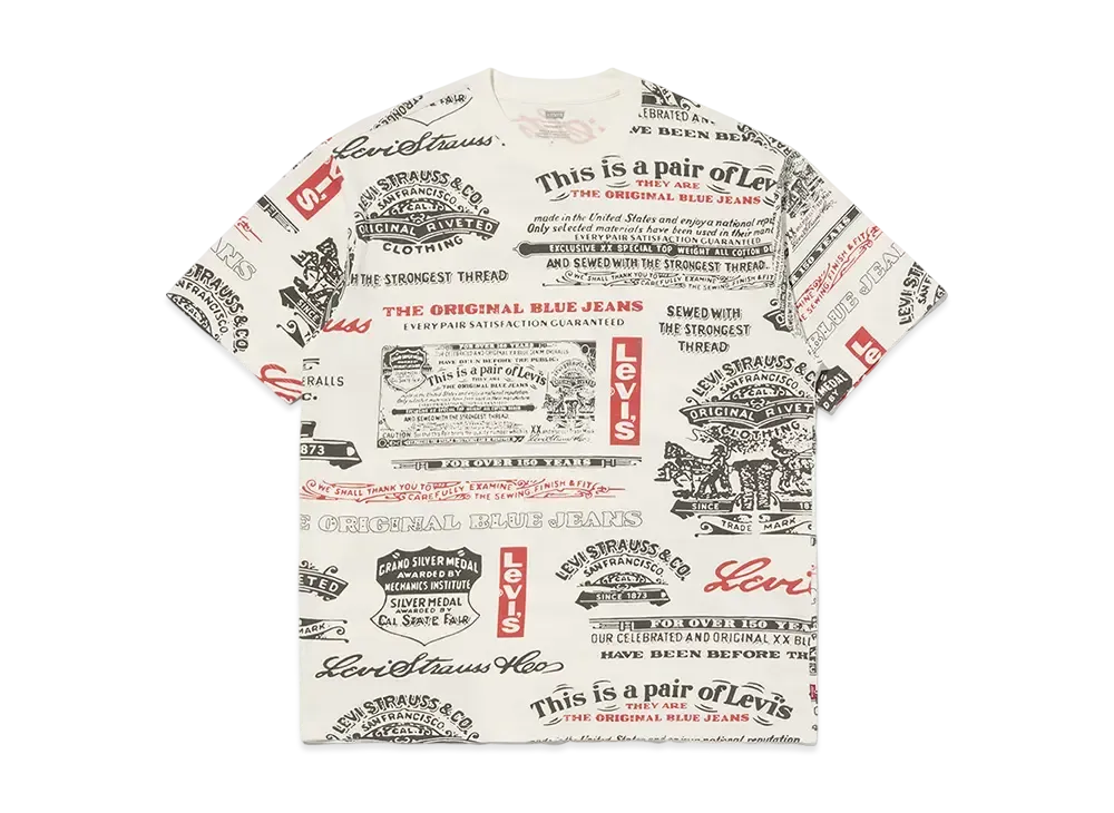 LEVI'S 501 Day Special Collection Vintage Fit Graphic T-Shirt "White"