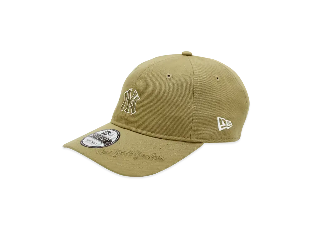 NEW ERA x THE CAP 'British Lawn' 9Twenty New York Yankees "British Khaki"