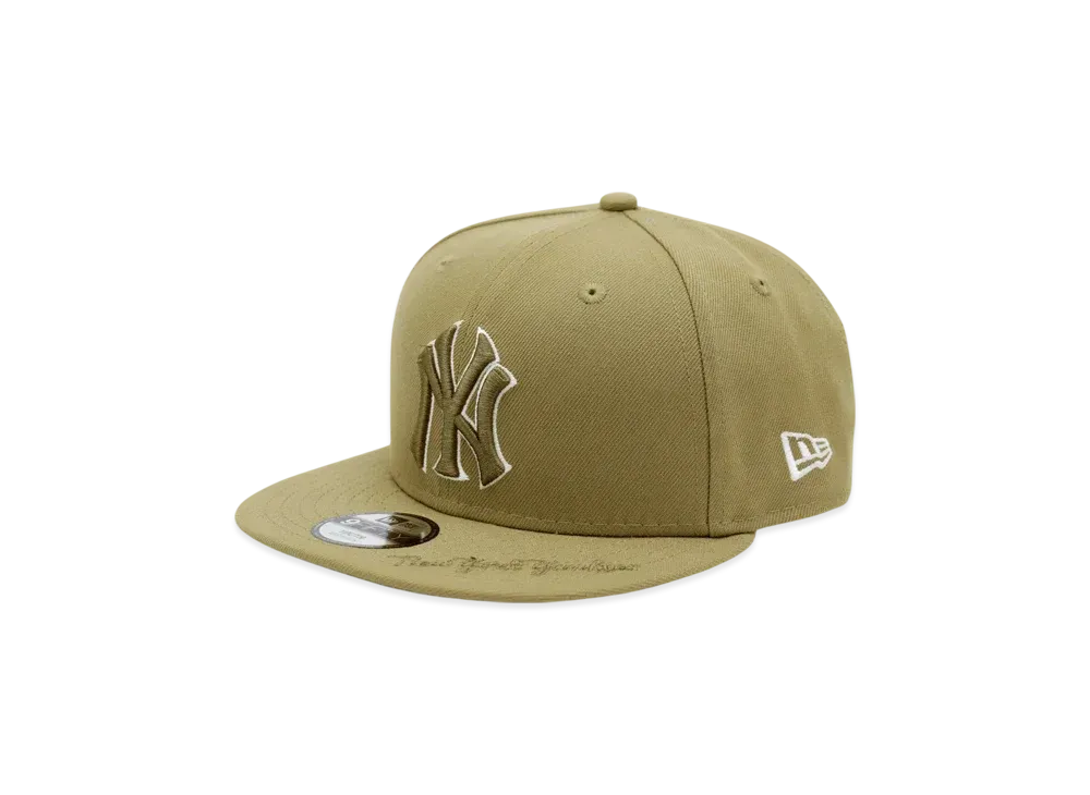 NEW ERA x THE CAP 'British Lawn' Youth 9Fifty New York Yankees "British Khaki"