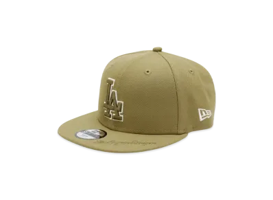 NEW ERA x THE CAP 'British Lawn' Youth 9Fifty Los Angeles Dodgers "British Khaki"