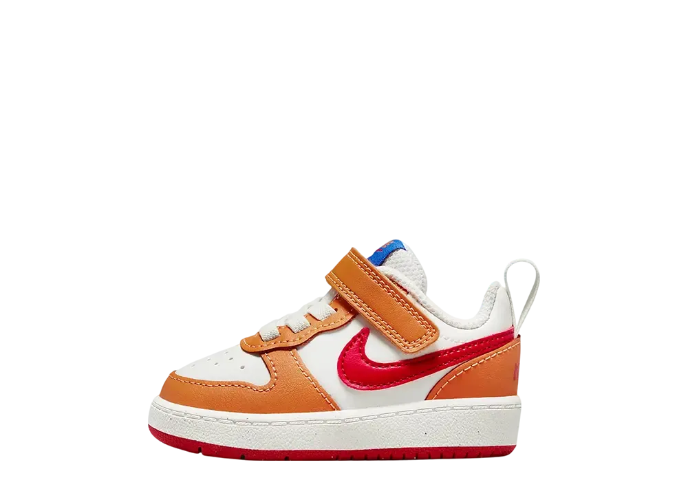 Nike TD Court Borough Low 2 "Sail/Hot Curry/Game Royal/University Red"