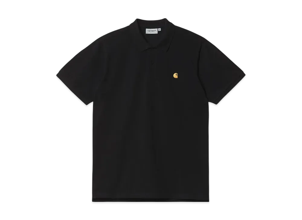 Carhartt WIP S/S Chase Pique Polo "Black Gold"