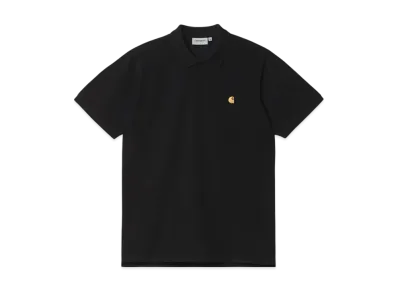Carhartt WIP S/S Chase Pique Polo "Black Gold"