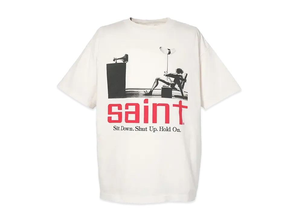 SAINT Mxxxxxx SS Tee/Saint "White"