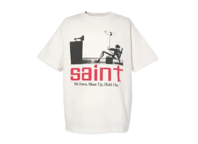 SAINT Mxxxxxx SS Tee/Saint "White"