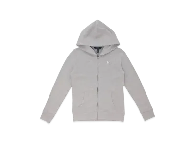Polo Ralph Lauren Kids French Terry Full-Zip Hoodie "Grey"