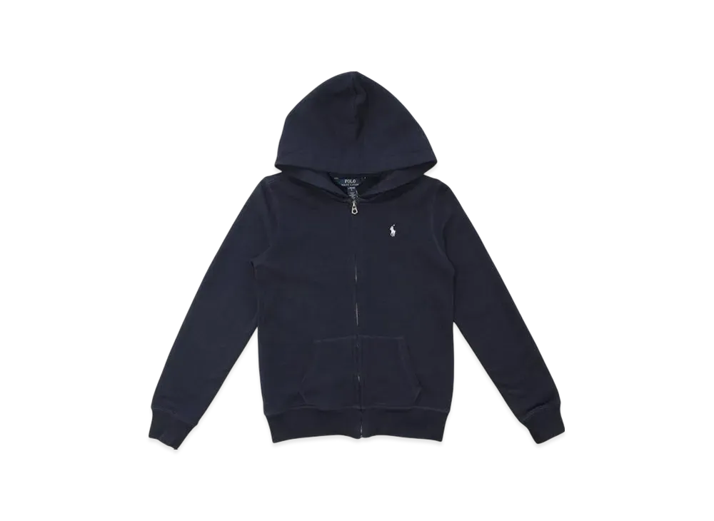 Polo Ralph Lauren Kids French Terry Full-Zip Hoodie "Navy"