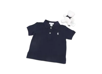 Polo Ralph Lauren Kids Interlock Knit Plush Bear "Navy"