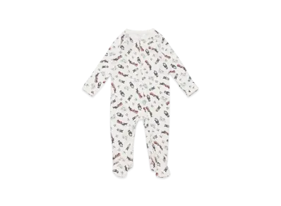 Polo Ralph Lauren Kids Interlock Knit Novelty Bear Graphic Zip Converall "Multi"
