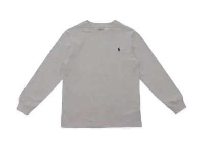 Polo Ralph Lauren Kids Long Sleeve Crewneck T-Shirt "Grey"