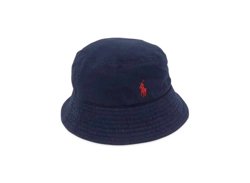 Polo Ralph Lauren Linen Bucket Hat "Navy"