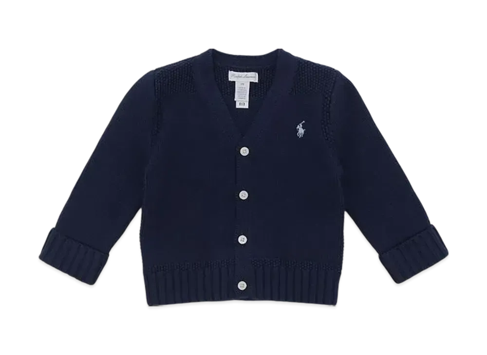 Polo Ralph Lauren Kids Cardigan Refined "Navy"