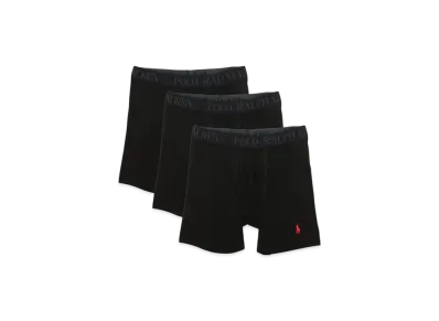 Polo Ralph Lauren Boxer Brief 3 Pack "Black"