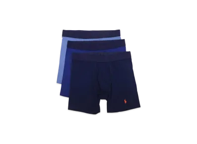 Polo Ralph Lauren Boxer Brief 3 Pack "Blue/Royal/Atlantic"