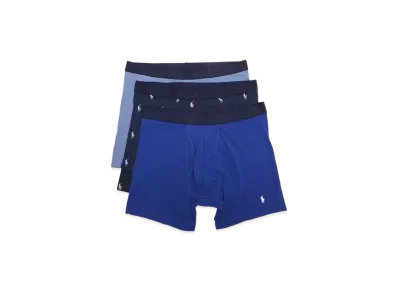 Polo Ralph Lauren Stretch Classic Fit Boxer Pants 3 Pack "Royal/Blue/Gray"