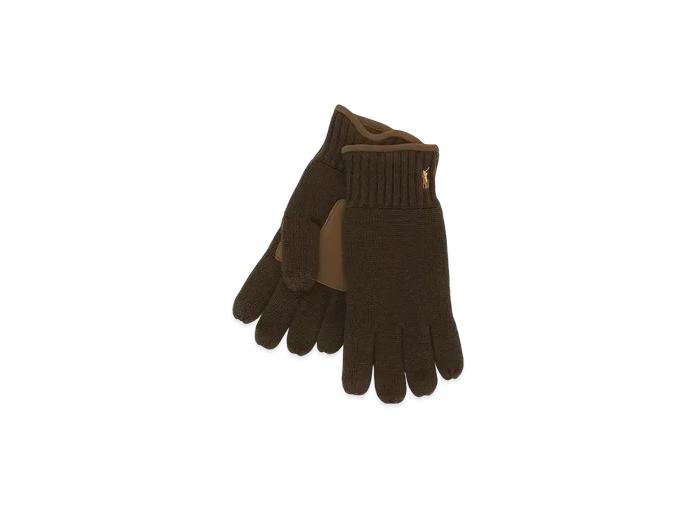 Polo Ralph Lauren Classic Lux Merino Touch Glove "Brown"