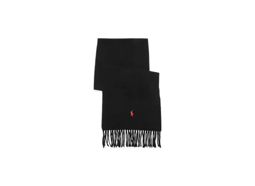Polo Ralph Lauren Recycled Wool Muffler "Black"