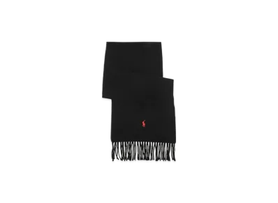 Polo Ralph Lauren Recycled Wool Muffler "Black"