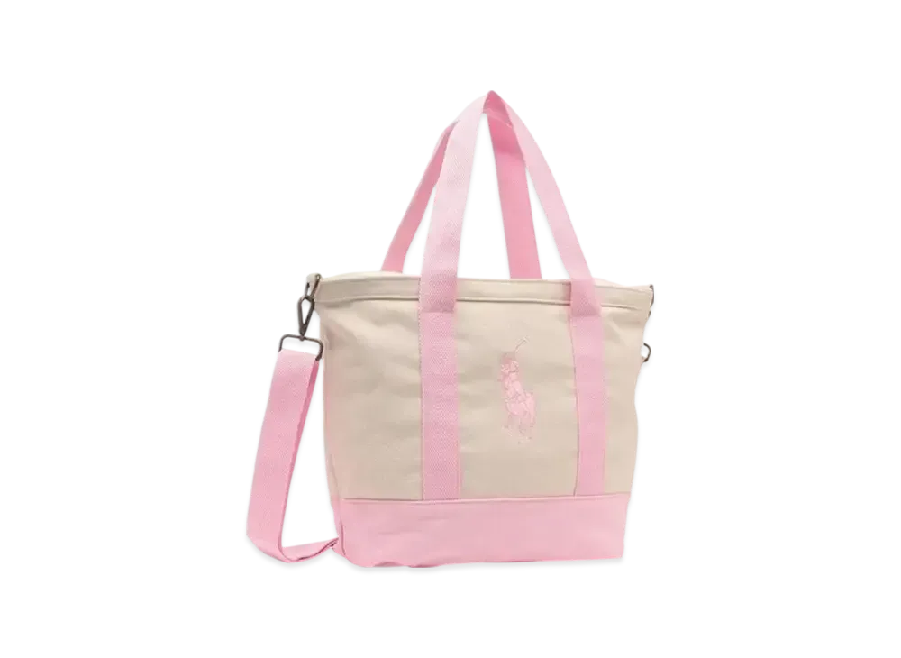 Polo Ralph Lauren Big Pony Player Tote "Pink"