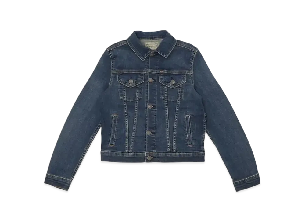 Polo Ralph Lauren Kids Denim Trucker Jacket "Blue"