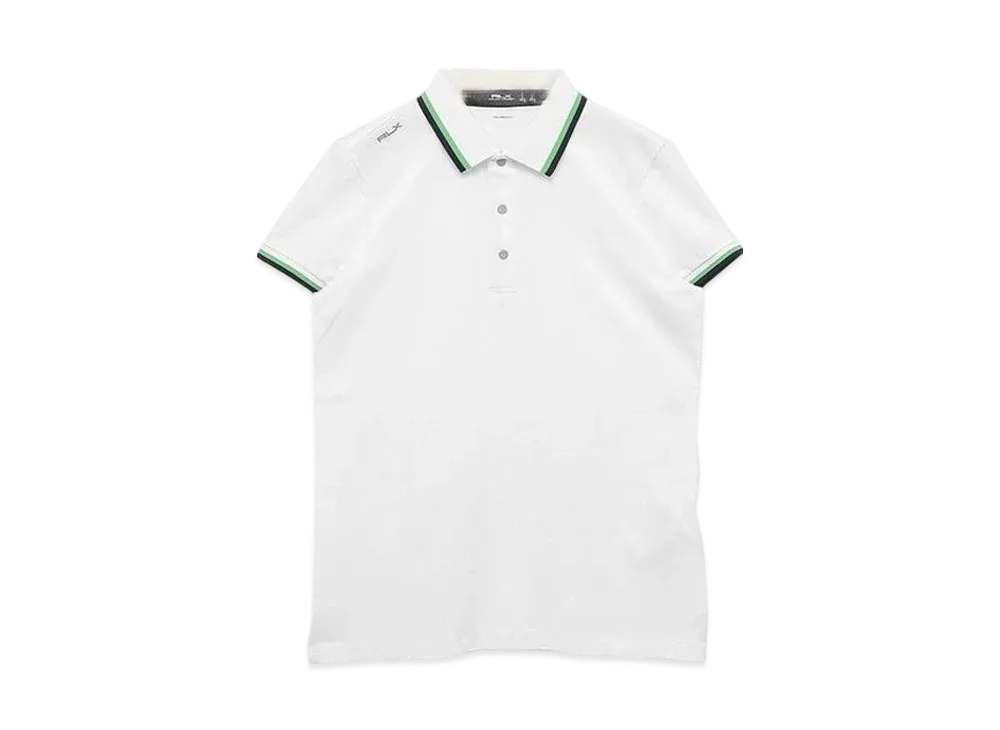 Polo Ralph Lauren Short Sleeve Tour Pique Cricket Polo "White"
