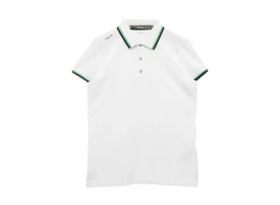 Polo Ralph Lauren Short Sleeve Tour Pique Cricket Polo "White"