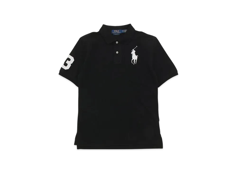 Polo Ralph Lauren Kids SS Big Pony Mesh Polo "Black"