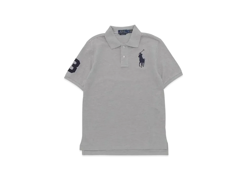 Polo Ralph Lauren Kids SS Big Pony Mesh Polo "Grey"