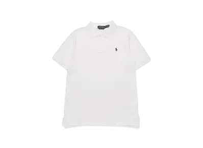 Polo Ralph Lauren Kids SS Basic Mesh Polo "White"
