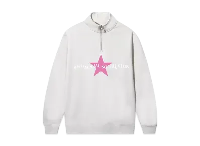 ANTI SOCIAL SOCIAL CLUB Lounge Quarter Zip "Bone"