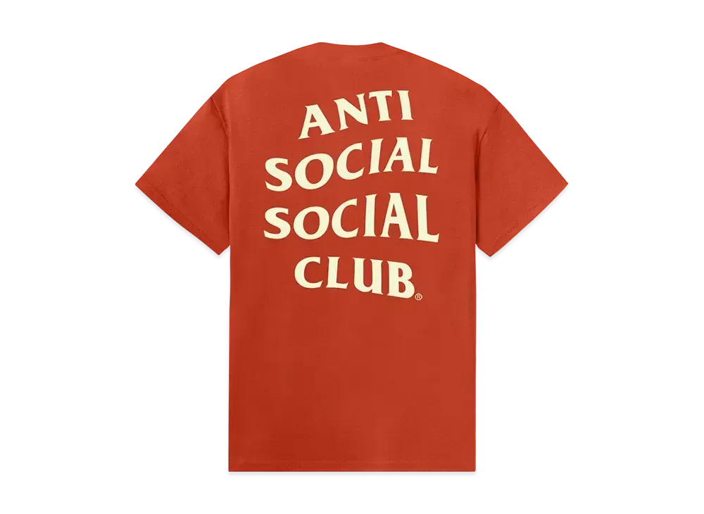 ANTI SOCIAL SOCIAL CLUB Seasonal Mind Games Tee "Orange"