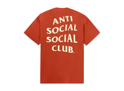 ANTI SOCIAL SOCIAL CLUB Seasonal Mind Games Tee "Orange"