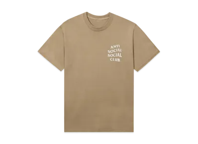 ANTI SOCIAL SOCIAL CLUB Inside Out Tee "Light Sand"