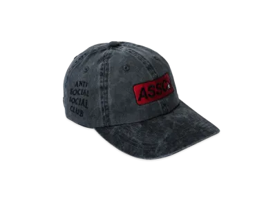 ANTI SOCIAL SOCIAL CLUB Flames Hat "Black"