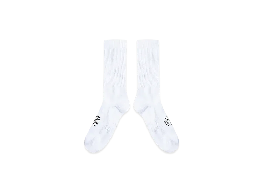 ANTI SOCIAL SOCIAL CLUB Rockstar Socks "White"