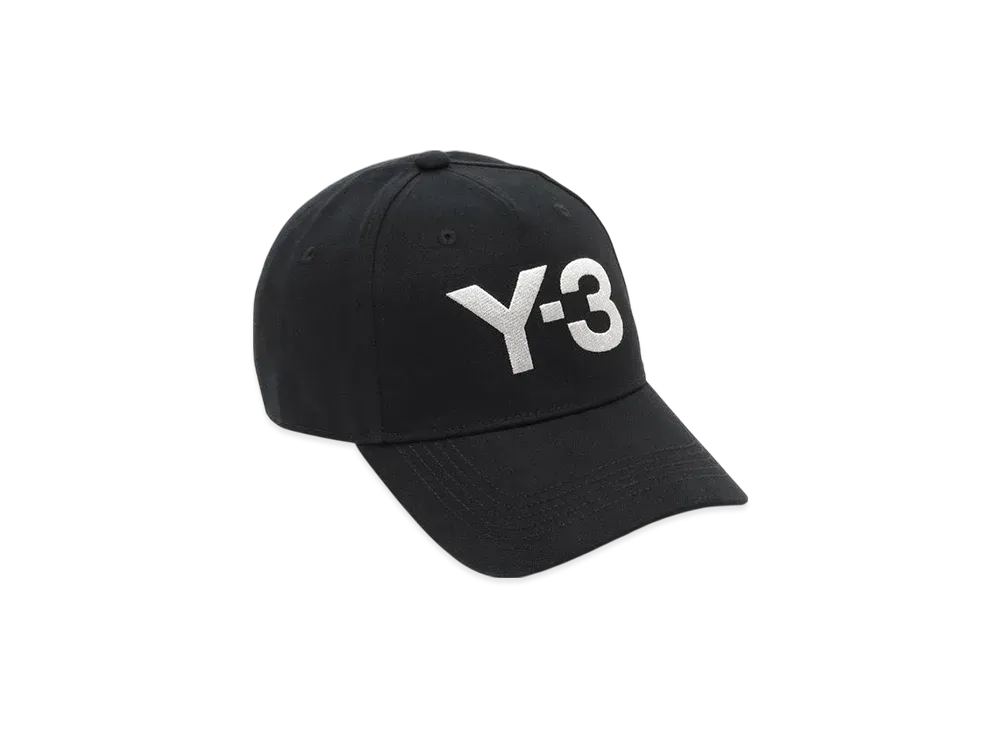 Y-3 Logo Cap "Black/White"