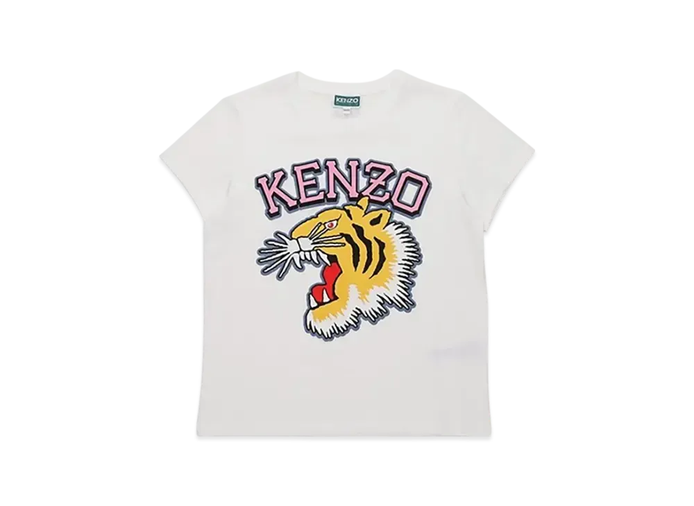 KENZO Kids Short Sleeves T-Shirt "Off White"