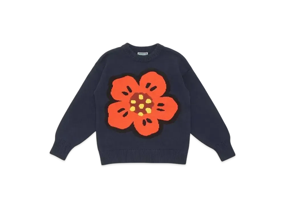 KENZO Kids Core Program D2 Pullover "Navy"