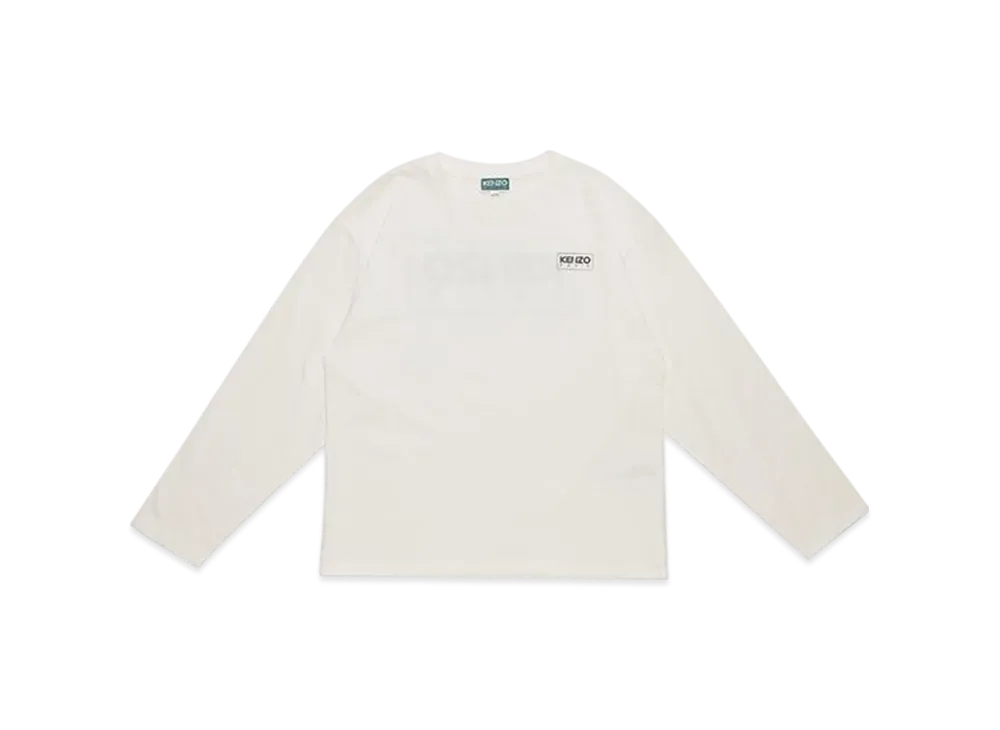 KENZO Kids Essential D3 Long Sleeve T-Shirt "White"