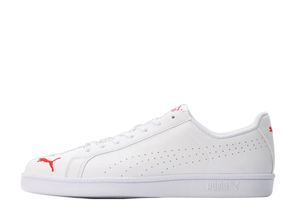 Puma Smash Cat Perf FS SL "Puma White/High Risk Red"