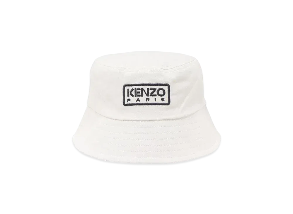 KENZO Kids Bucket Hat "Off White"