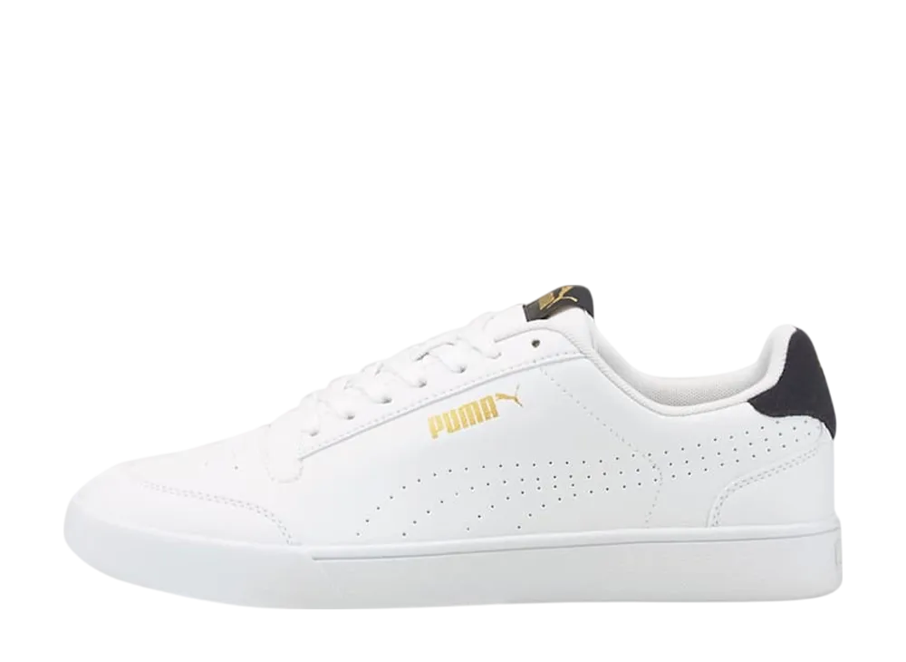 プーマ シャッフル パーフ "プーマホワイト/プーマチームゴールド/ピーコート"