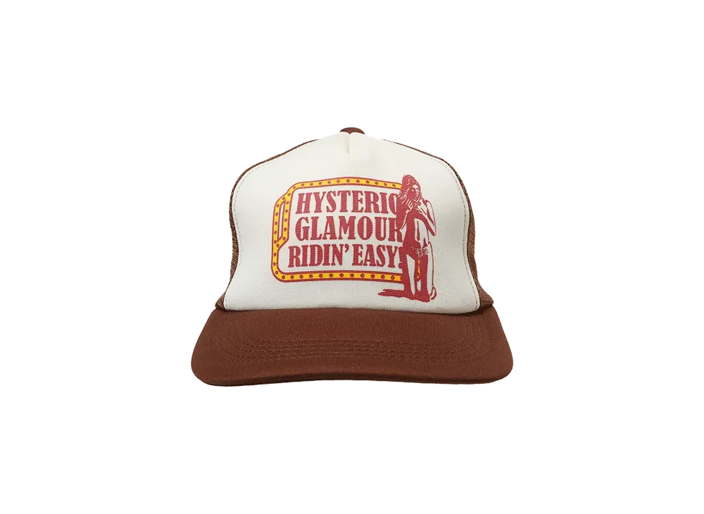 HYSTERIC GLAMOUR Ridin'Easy Mesh Cap HYSTERIC GLAMOUR Ridin'Easy Mesh Cap