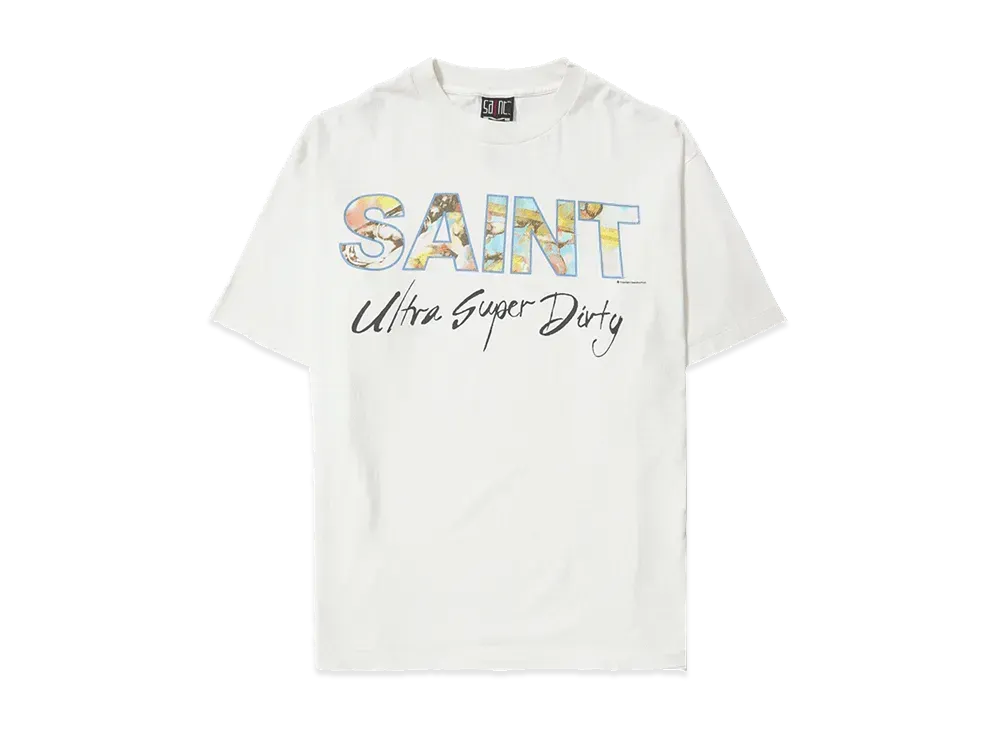 SAINT Mxxxxxx SS Tee_Super Dirty "White"